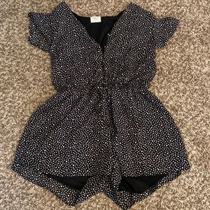 Sienna Sky Polka Dotted Romper